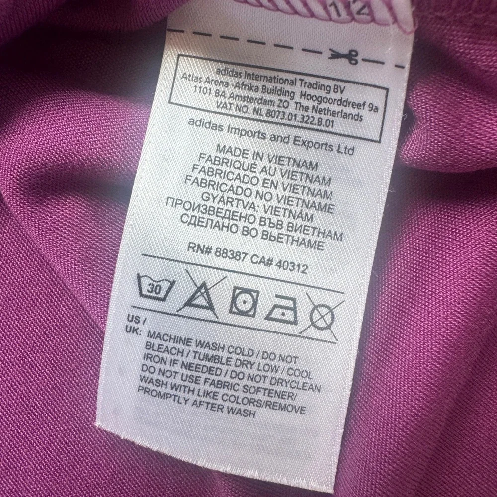 Adidas Golf Mens ClimaCool Purple Polo Shirt XL Meadowbrook Farms Pocket RN88387